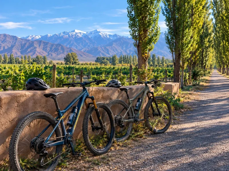 Wine & Bike Tour at the Foot of the Andes